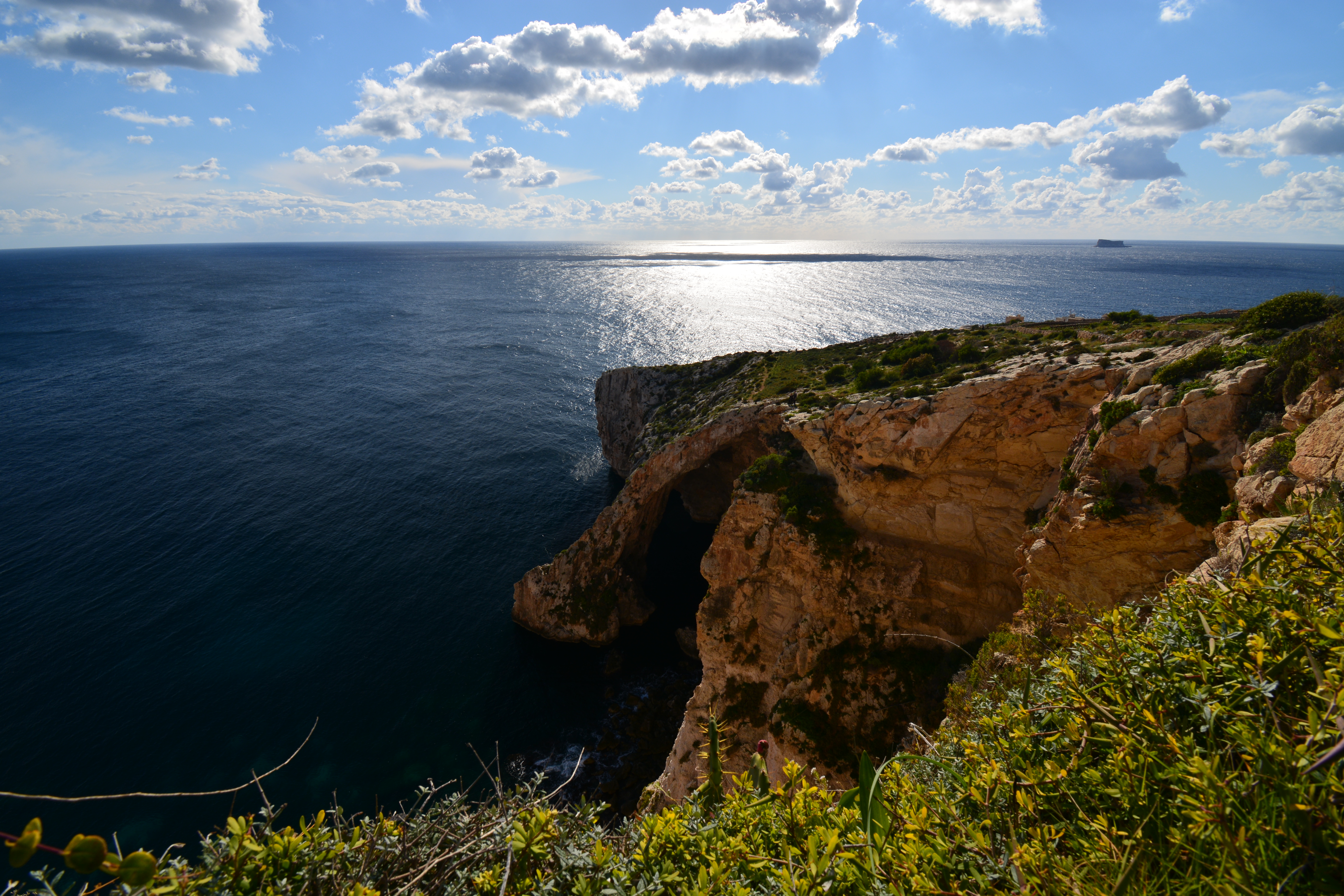 Die blaue Grotte auf Malta