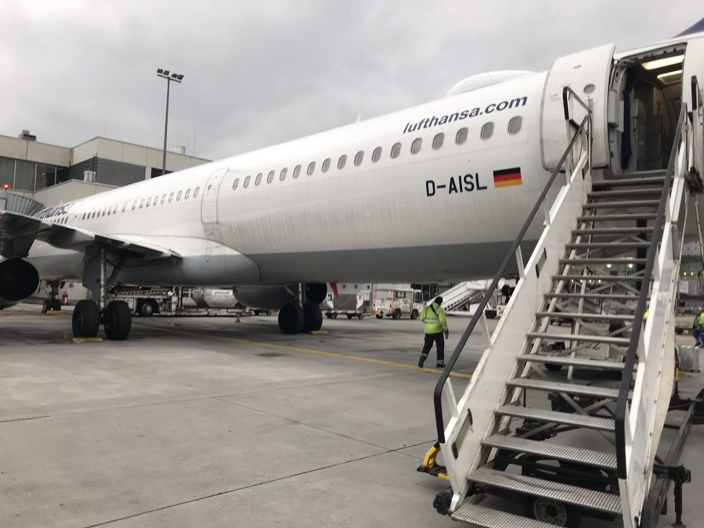 Airbus A321 in Frankfurt