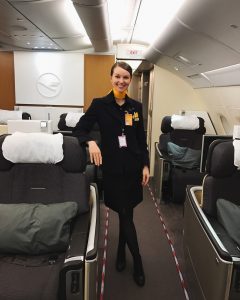 Zu Besuch an Board des A380
