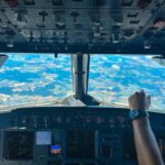 Final approach to Cologne