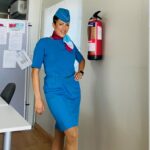 Ready for another day in my Eurowings uniform